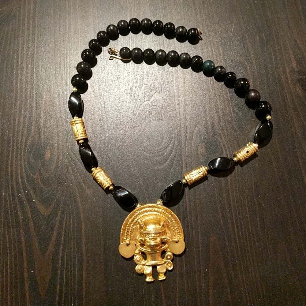 Vintage Tairona Ingot necklace